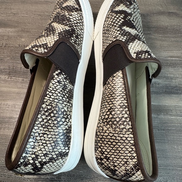 Lauren Ralph Lauren Jinny Snakeskin Slip On Sneakers size 10 IMMACULATE - Picture 9 of 10